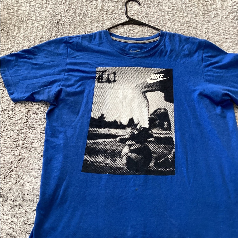 Nike Royal Blue Graphic Tee